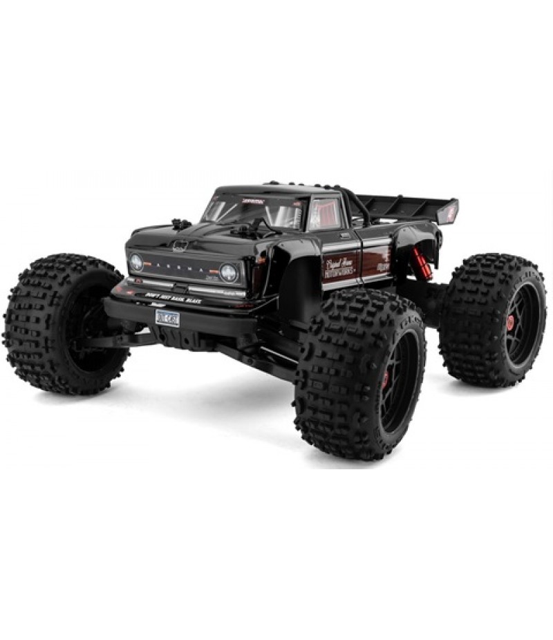 Arrma Outcast 4S V2 BLX Brushless RTR 1/10 Stunt Truck (Gunmetal) w/SLT3 2.4GHz Radio & Smart ESC