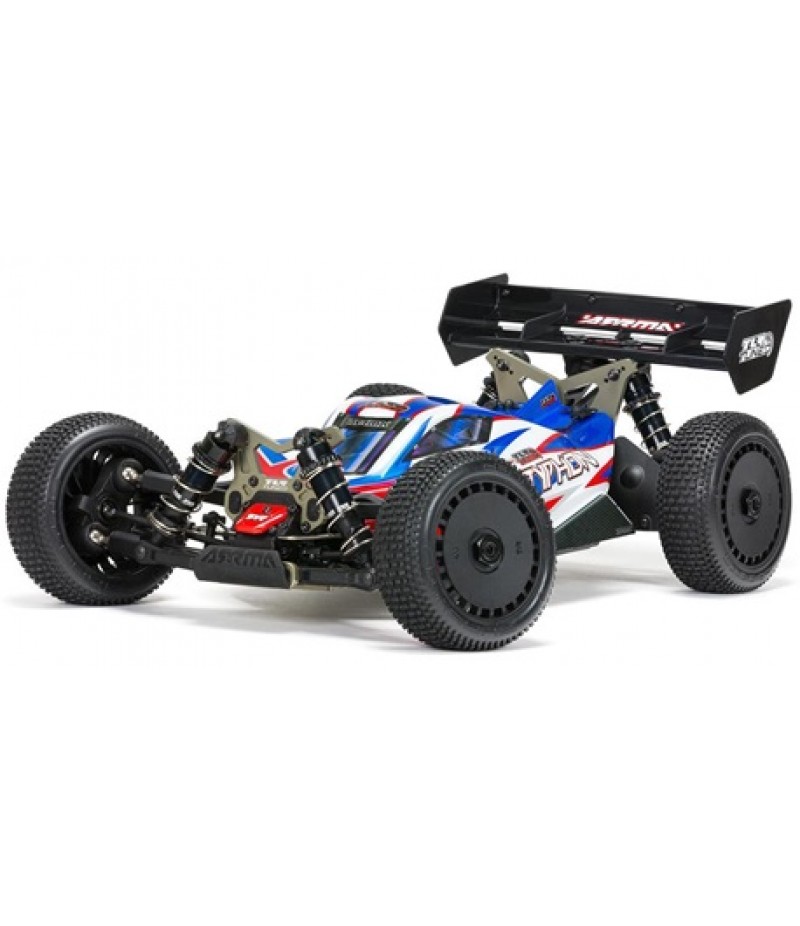 Arrma Typhon 6S "TLR Tuned" 1/8 4WD RTR Buggy (Red/Blue)