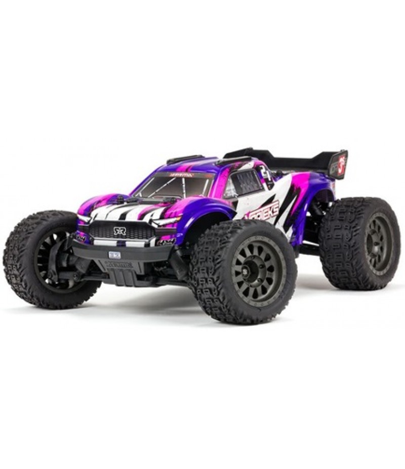 Arrma Vorteks 4X4 3S BLX 1/10 RTR Brushless Stadium Truck (Purple) w/2.4GHz Radio