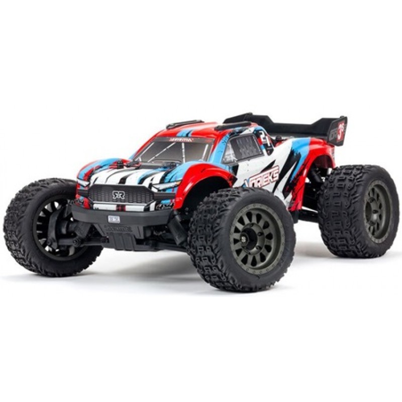 Arrma Vorteks 4X4 3S BLX 1/10 RTR Brushless Stadium Truck (Red) w/2.4GHz Radio