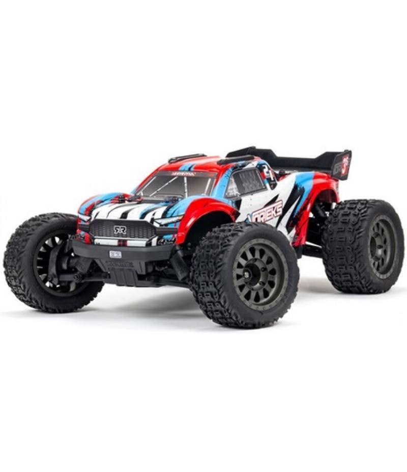 Arrma Vorteks 4X4 3S BLX 1/10 RTR Brushless Stadium Truck (Red) w/2.4GHz Radio