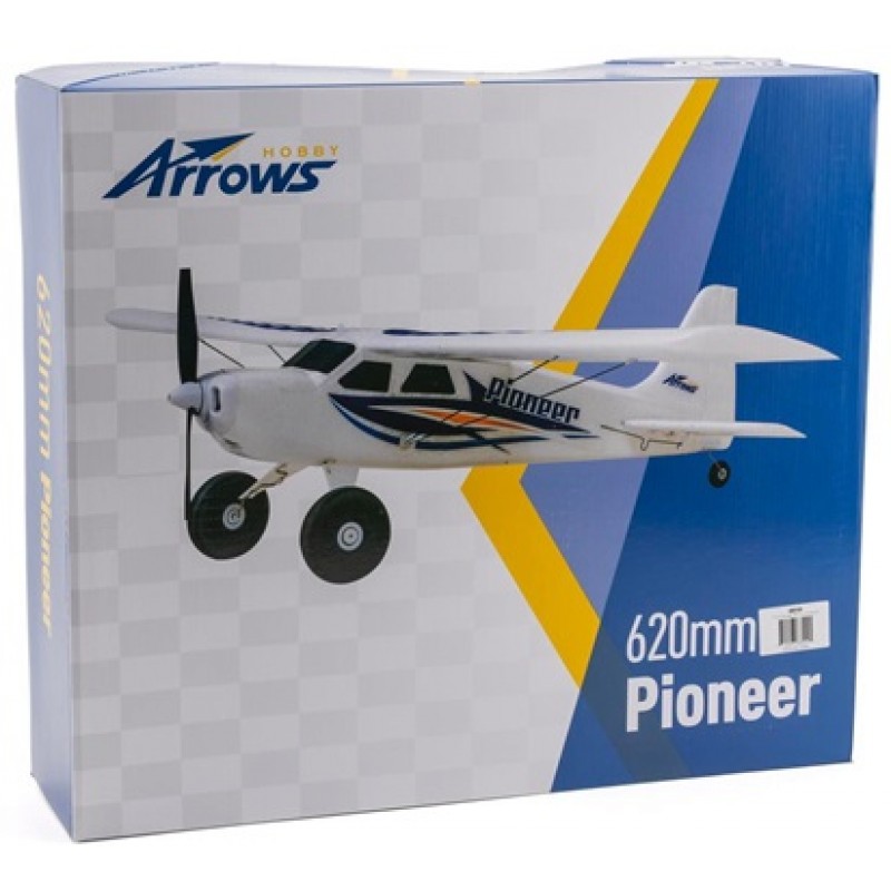 Arrows Hobby Pioneer RTF Electric Airplane (620mm) w/Vector Flight Stabilization System