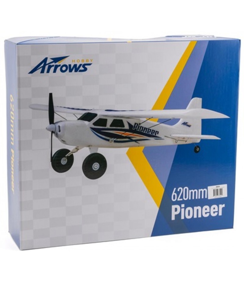 Arrows Hobby Pioneer RTF Electric Airplane (620mm) w/Vector Flight Stabilization System