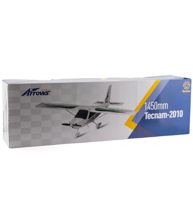 Arrows Hobby Tecnam-2010 PNP Electric Airplane (1450mm) w/Vector Flight Stabilization & Floats