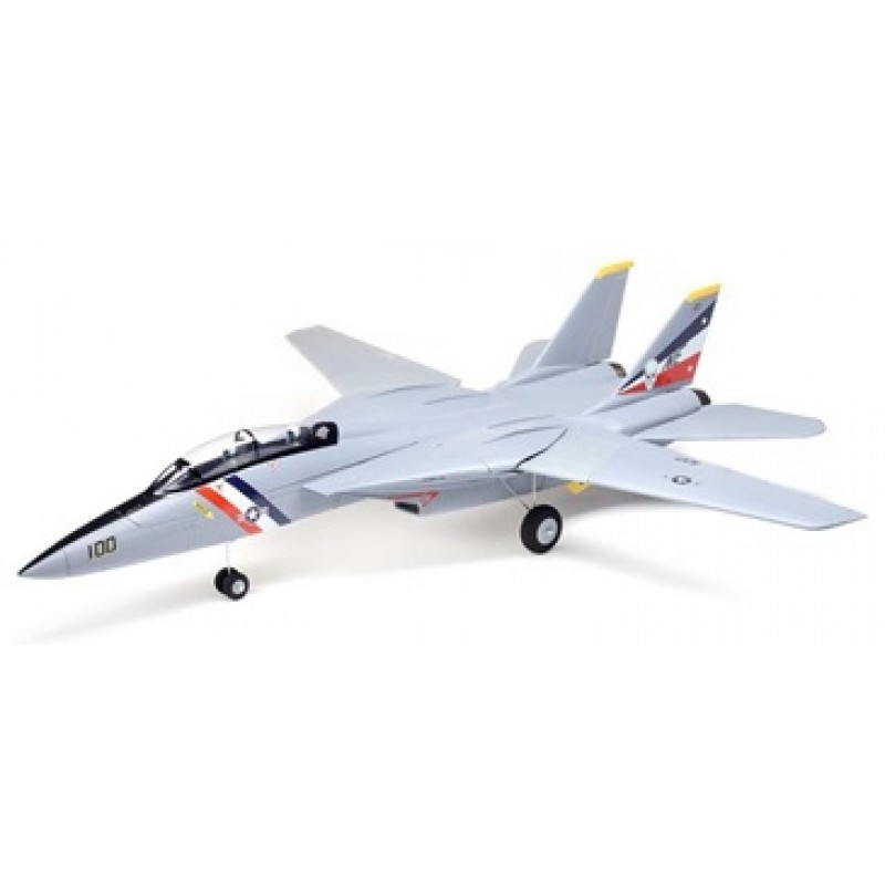 E-flite F-14 Tomcat Twin 40mm EDF BNF Basic Jet Airplane w/AS3X & SAFE Technology