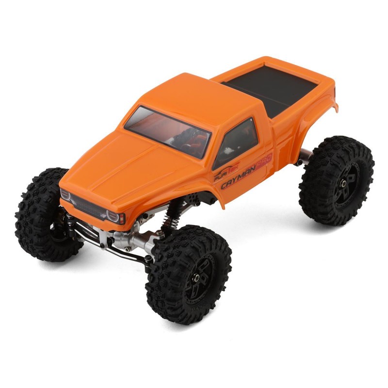 Furitek Cayman Pro V2 4x4 1/18 RTR Comp Micro Rock Crawler w/Brushless Furitek ESC & 2000kV Mini Komodo (Orange)