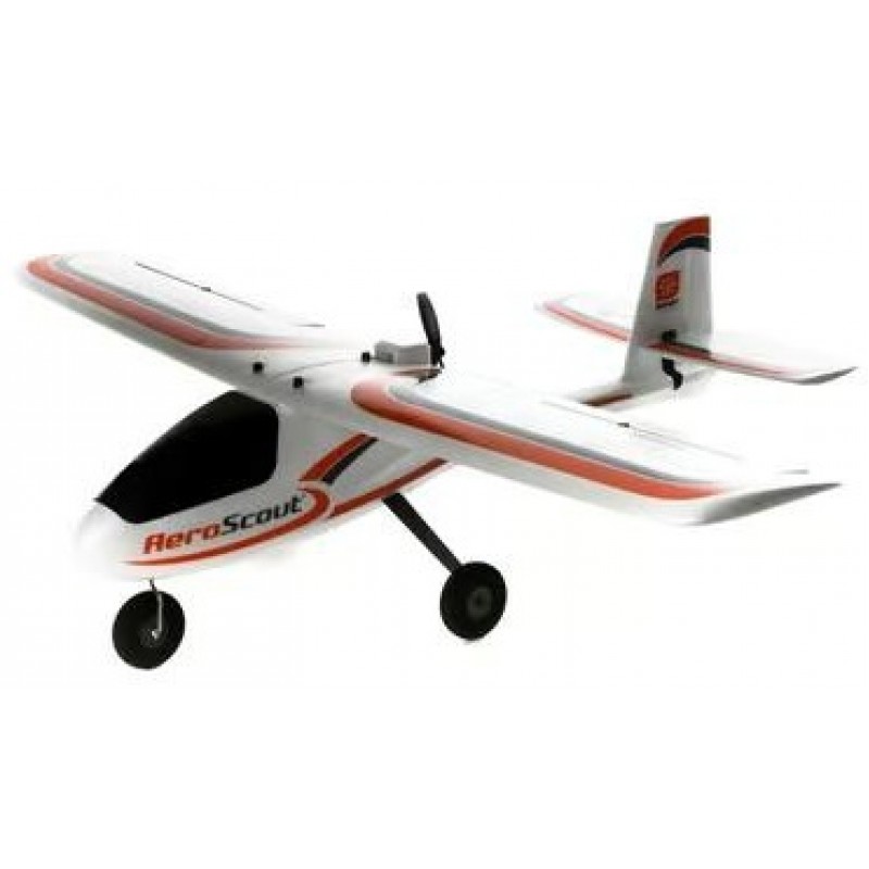 HobbyZone AeroScout S 2 1.1m BNF Trainer Electric Airplane