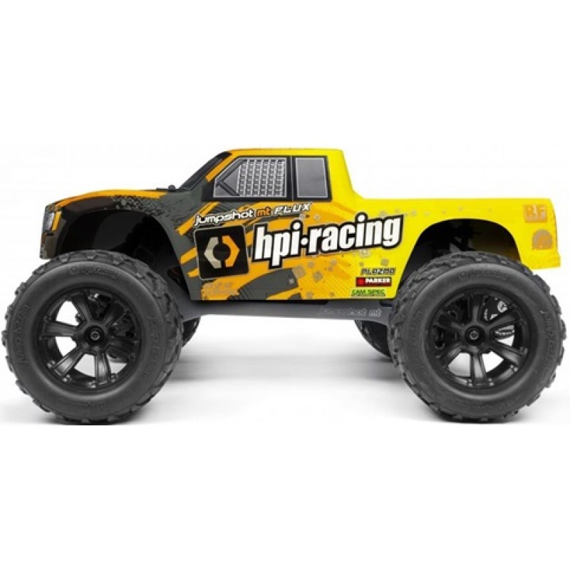 HPI Racing Grey / Yellow Jumpshot V2 Monster Truck Flux HPI160030