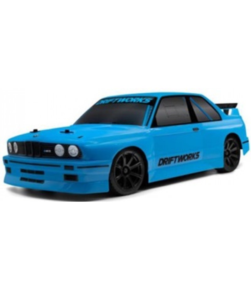 HPI Sport 3 Drift BMW E30 Driftworks 1/10 RTR 4WD Drift Car w/2.4GHz Radio, 7.2V Battery & Charger