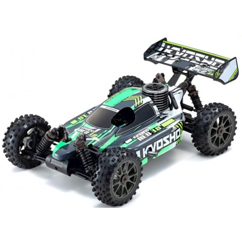 Kyosho 1/8 INFERNO NEO 3.0 Readyset RTR Green Nitro Buggy KYO33012T4