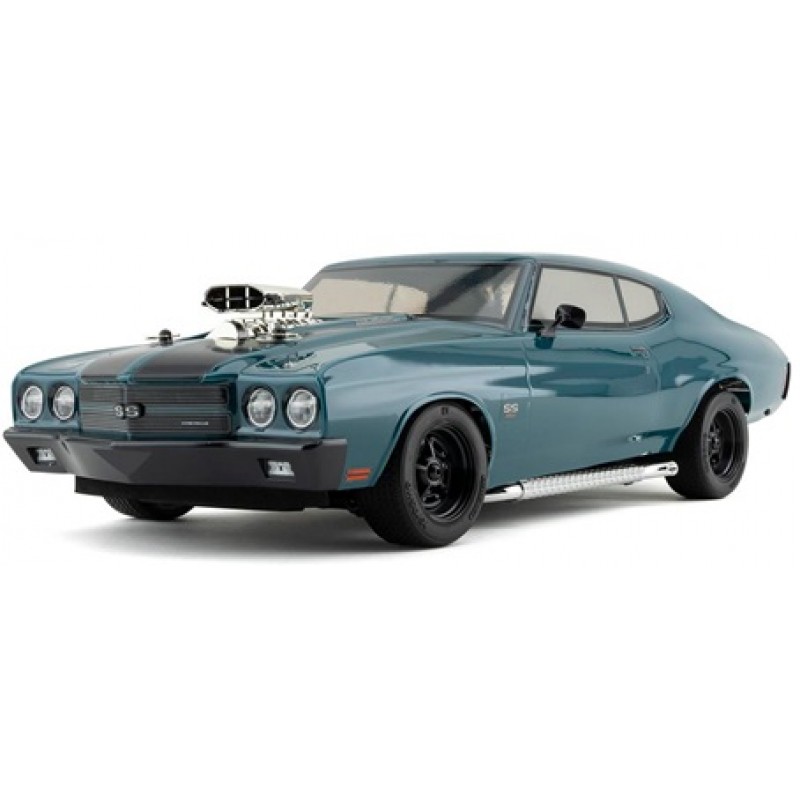 Kyosho Fazer Mk2 1970 Chevelle 1/10 Electric Brushless ReadySet (Dark Blue) (FZ02L) w/Syncro KT-231P+ Radio