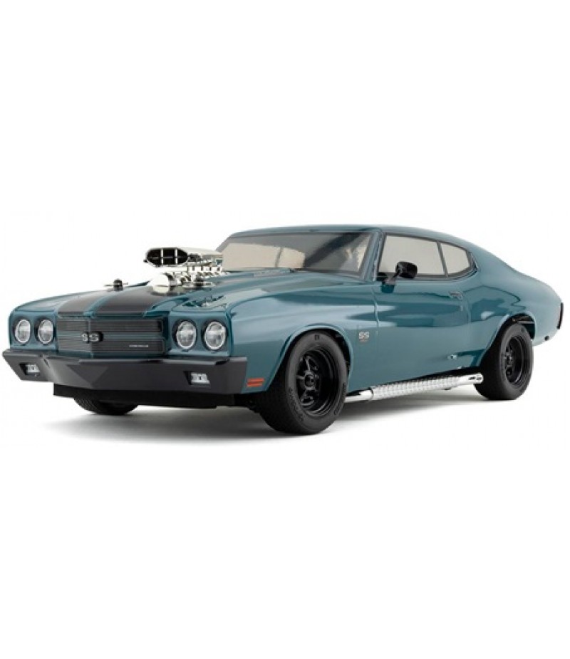 Kyosho Fazer Mk2 1970 Chevelle 1/10 Electric Brushless ReadySet (Dark Blue) (FZ02L) w/Syncro KT-231P+ Radio