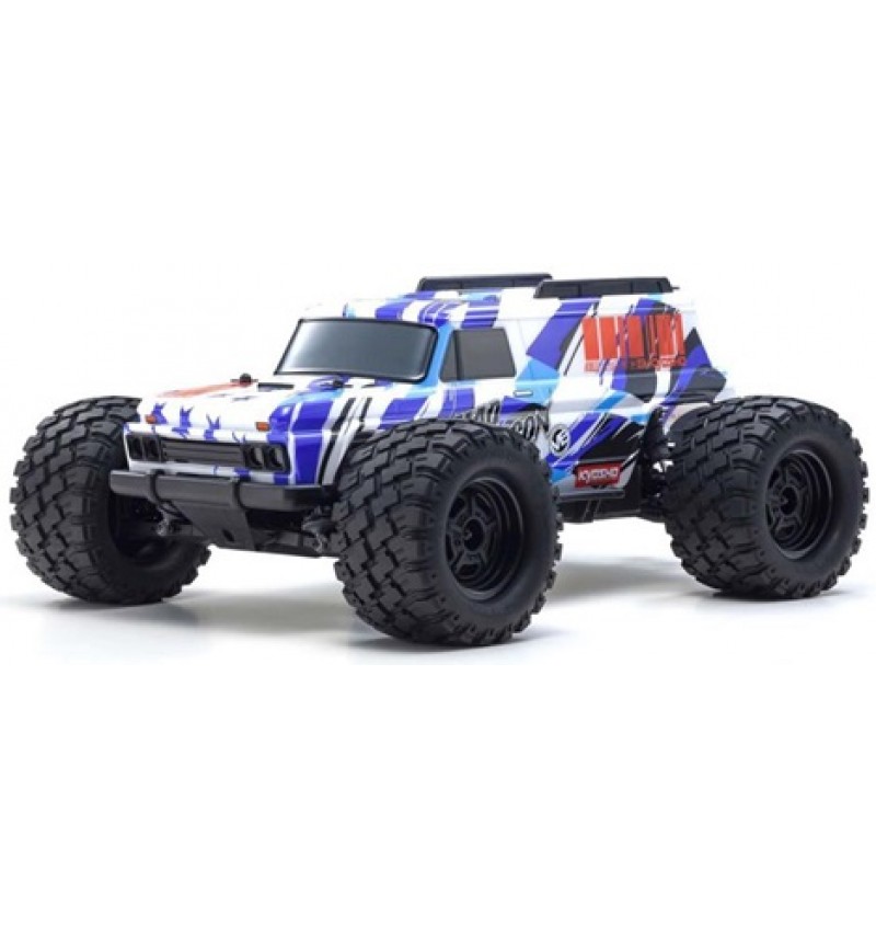 Kyosho KB10 Mad Wagon VE 1/10 Scale ReadySet Electric 4WD Truck (Blue) w/2.4GHz Radio