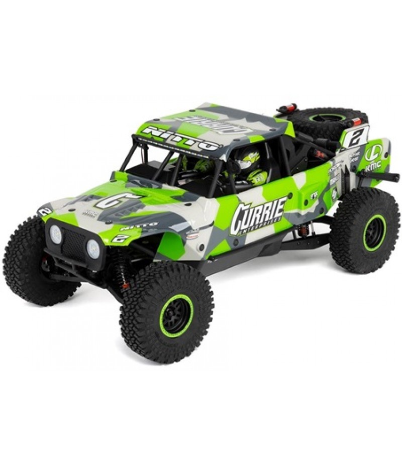 Losi Hammer Rey U4 1/10 RTR 4WD Brushless Rock Racer Truck (Green) w/2.4GHz Radio, AVC & SMART