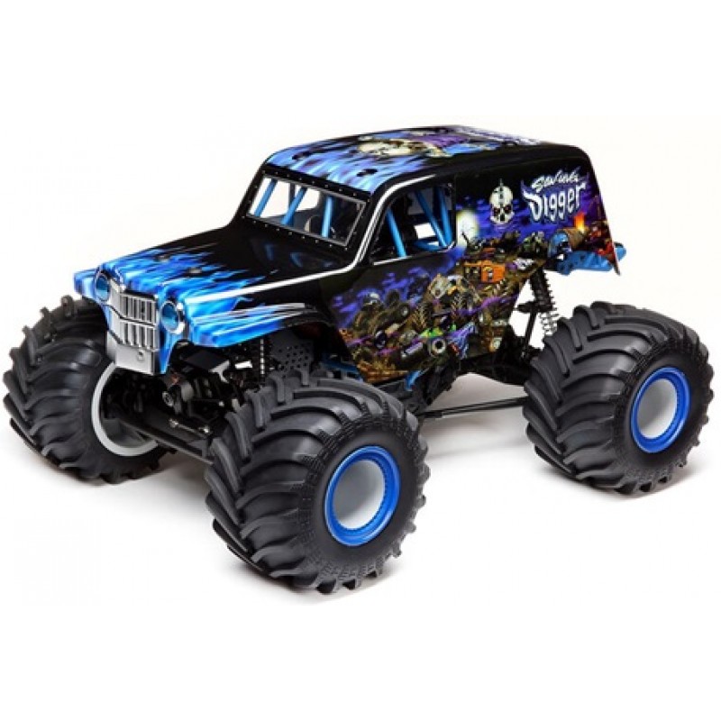 Losi LMT 4WD Solid Axle Grave Digger Son-Uva RTR (Blue)