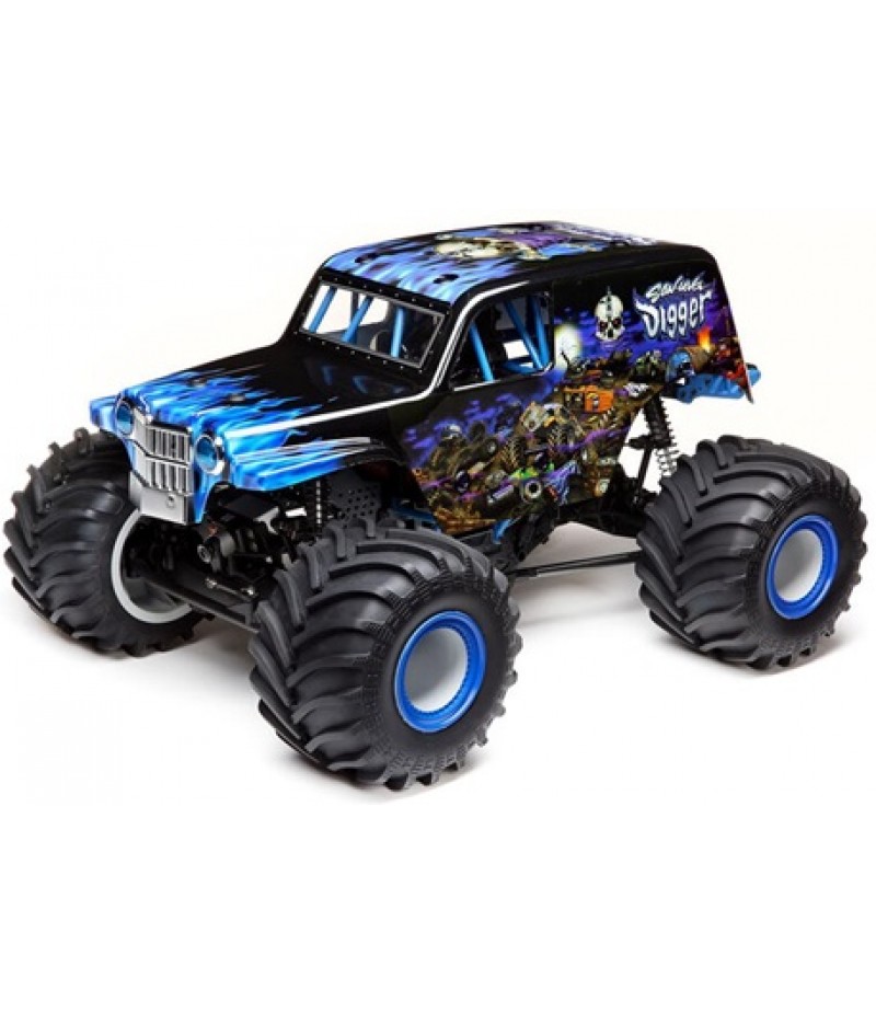 Losi LMT 4WD Solid Axle Grave Digger Son-Uva RTR (Blue)