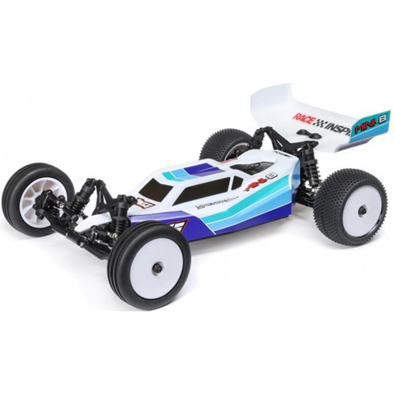 Losi Mini-B 1/16 RTR Brushless 2WD Buggy (Blue) w/2.4GHz Radio, Battery & Charger