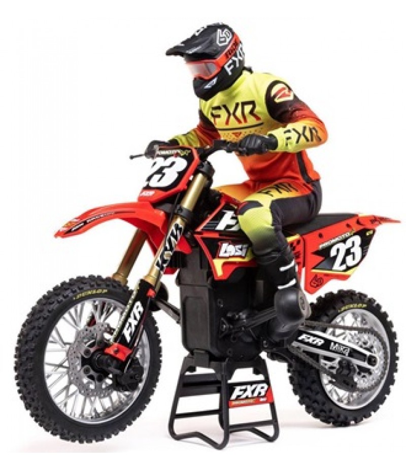 Losi Promoto-MX RTR 1/4 Brushless Dirt Bike (FXR) w/2.4GHz DX3PM Radio & MS6X System