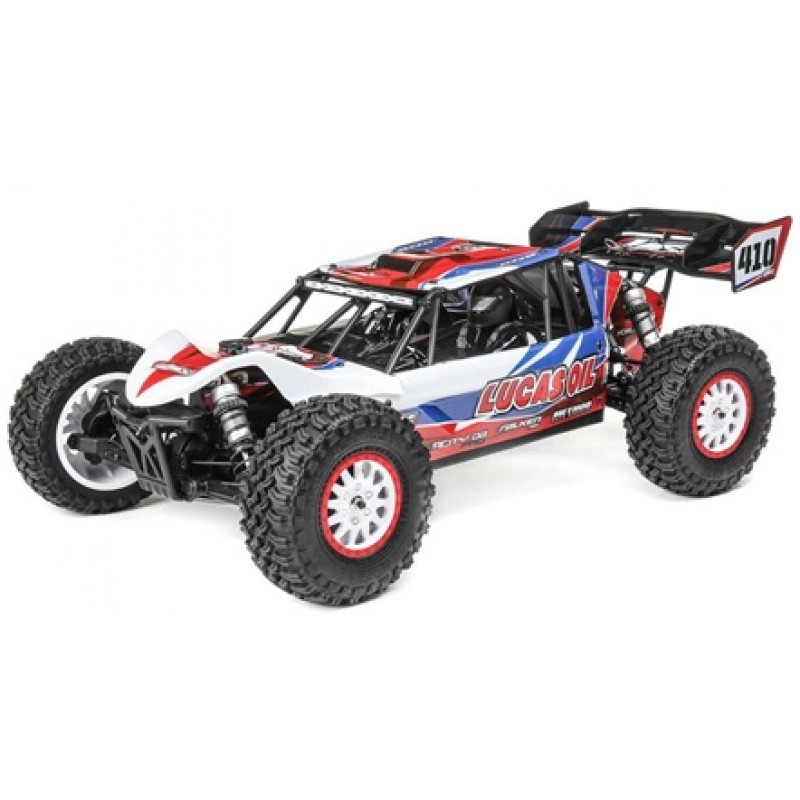 Losi TENACITY DB Pro 1/10 RTR 4WD Brushless Desert Buggy (Lucas Oil) w/DX3 Radio, Smart ESC & AVC