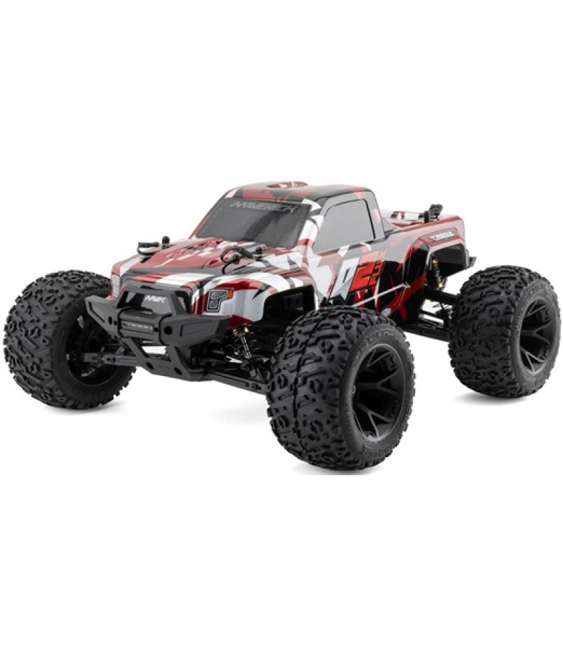 Maverick Quantum2 Flux Brushless 1/10 4WD RTR Electric Monster Truck (Red)