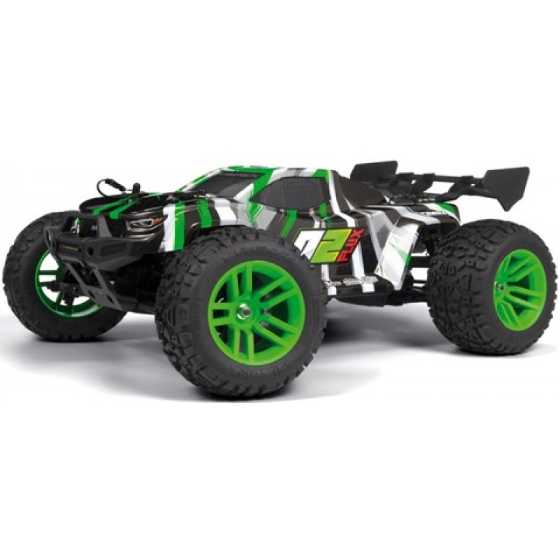 Maverick Quantum2 XT Flux RTR 1/10 4WD Electric Brushless Stadium Truck (Green)