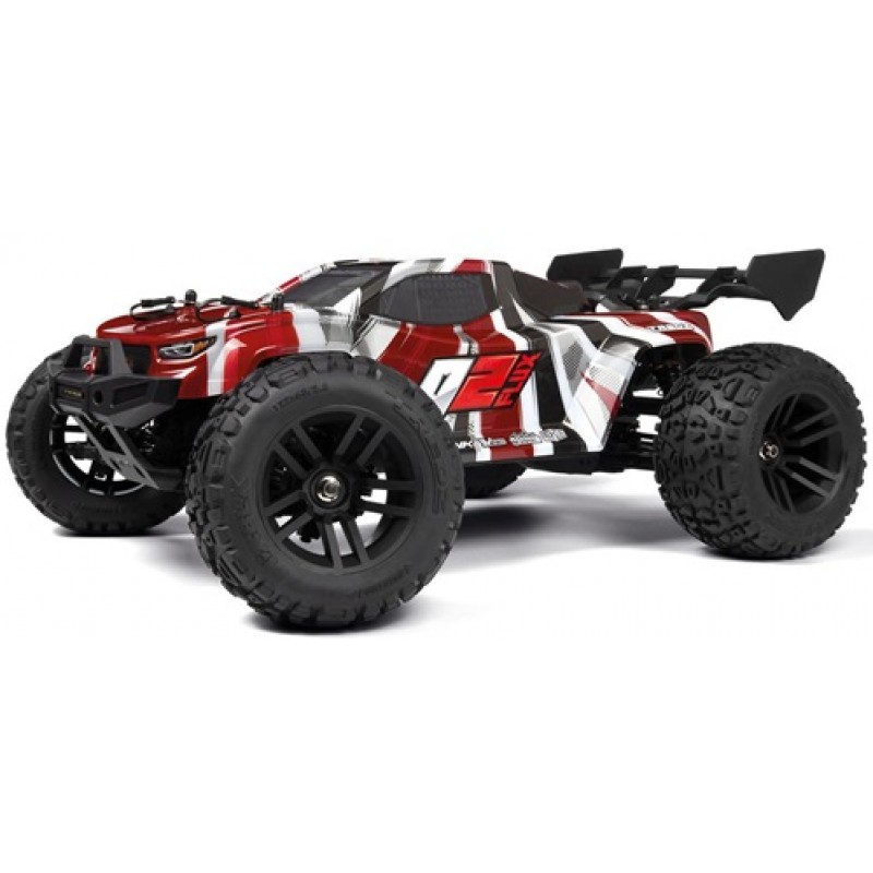 Maverick Quantum2 XT Flux RTR 1/10 4WD Electric Brushless Stadium Truck (Red)