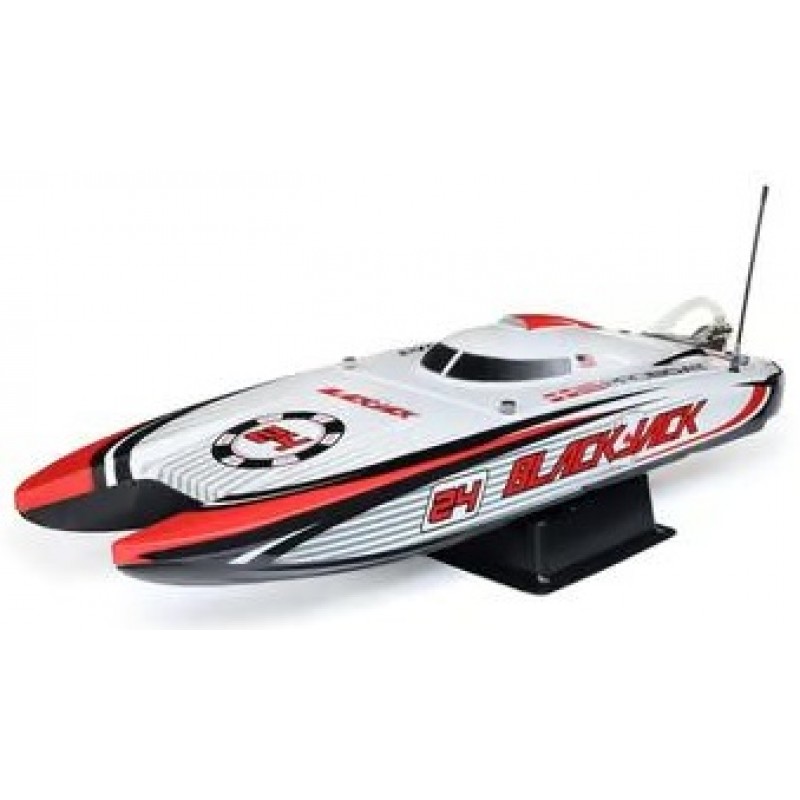 Pro Boat Blackjack 24" V2 Catamaran Brushless RTR Electric Boat (Vegas Offshore) w/SLT2 2.4GHz Radio