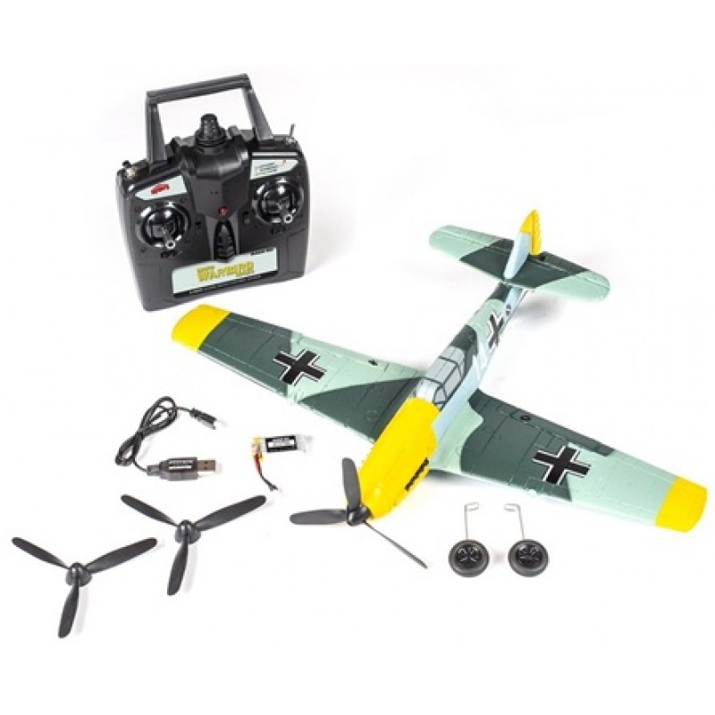 RAGE Messerschmitt Bf 109 Micro Warbirds RTF Electric Airplane (400mm)