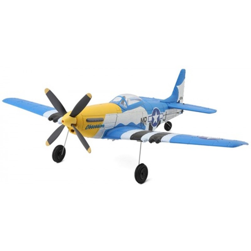 RAGE P-51D Mustang Obsession Micro Warbirds RTF Electric Airplane (400mm)