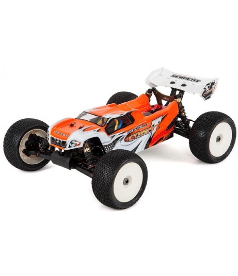 Serpent S811T-E "Cobra E" RTR 1/8 4WD Electric Truggy (Orange) w/2.4GHz Radio