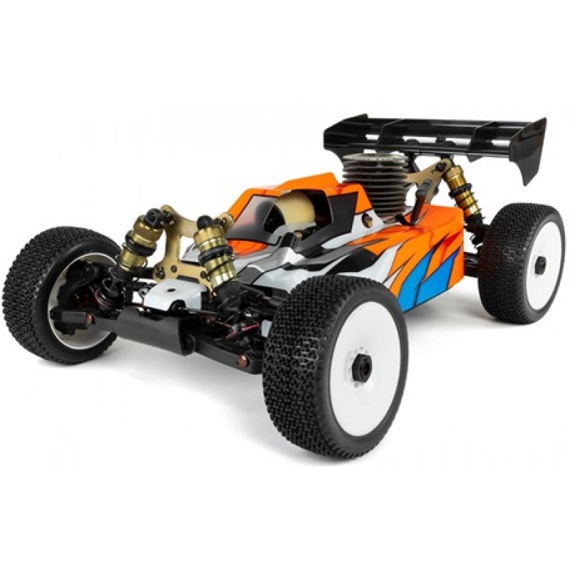 Serpent SRX8 RTR 1/8 Nitro Buggy w/2.4GHz Radio & .21 Pull-Start Engine