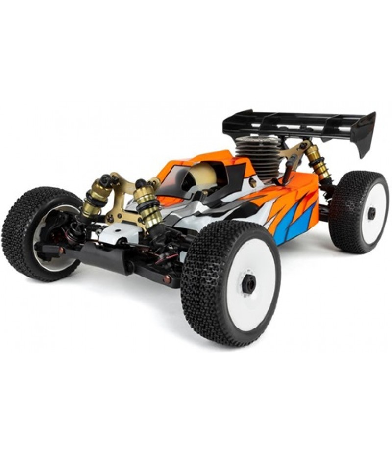 Serpent SRX8 RTR 1/8 Nitro Buggy w/2.4GHz Radio & .21 Pull-Start Engine