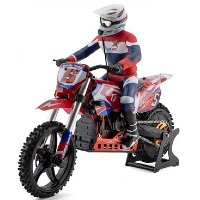 SkyRC Super Rider SR5 RTR 1/4 Brushless Dirt Bike (Red) w/2.4GHz Radio, Battery & Charger