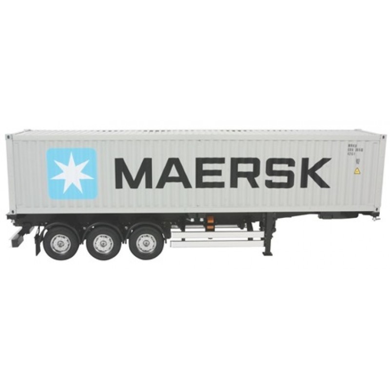 Tamiya 1/14 3 Axle Maersk Container Semi Trailer Kit