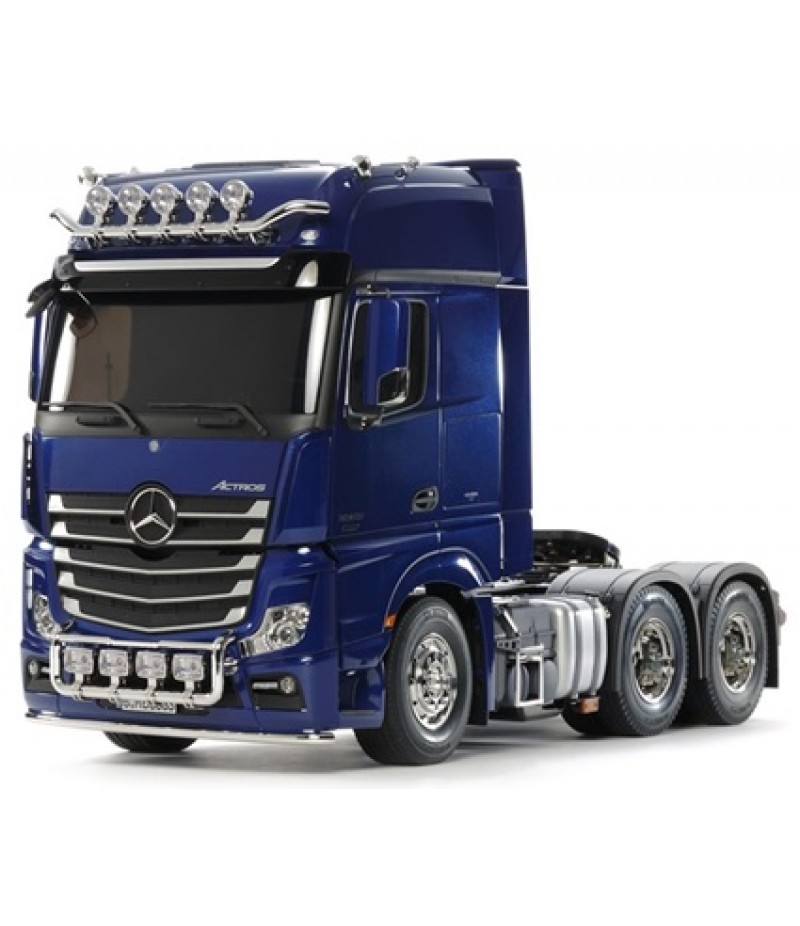 Tamiya 1/14 Mercedes-Benz Actros 3363 Semi Kit (Pearl Blue)