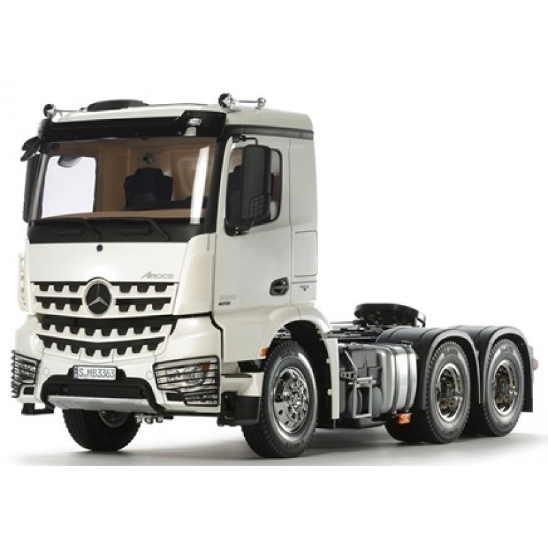 Tamiya 1/14 Mercedes-Benz Actros 3363 Semi Kit (Space White)