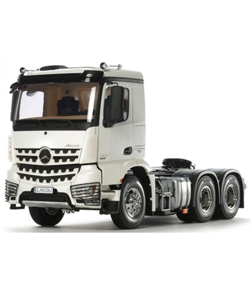 Tamiya 1/14 Mercedes-Benz Actros 3363 Semi Kit (Space White)