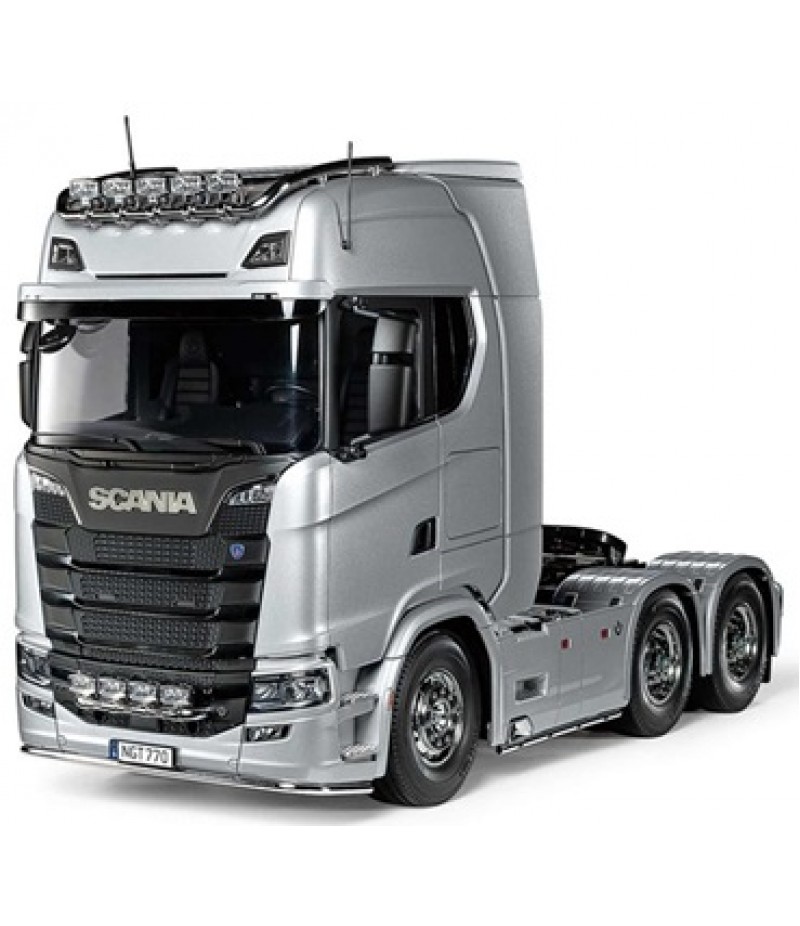 Tamiya 1/14 RC Scania 770 S 6x4 Semi Kit (Pre-Painted Body) (Silver)