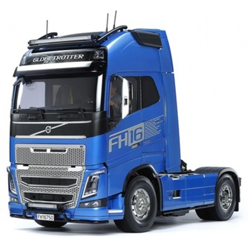 Tamiya 1/14 Volvo FH16 Globetrotter XL 750 4x2 Semi Kit (Blue)