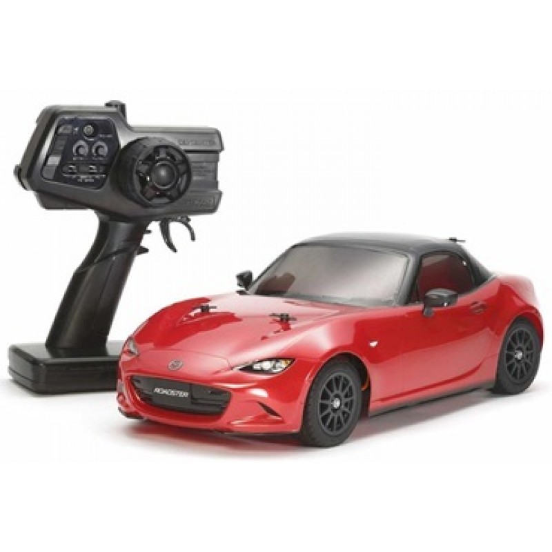 Tamiya Mazda MX-5 Roadster 1/10 RTR FWD Electric Touring Car (M-05) w/Pre-Painted Body & 2.4GHz Transmitter