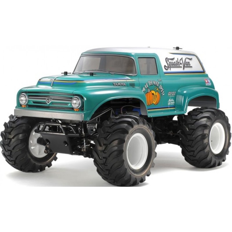 Tamiya Squash Van 4WD Monster Truck Kit (GF-02) (Pre-Painted)