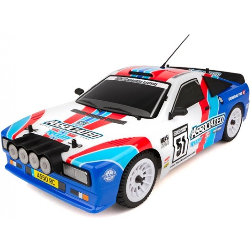 Team Associated Apex2 A550 Rally Sport RTR 1/10 Electric 4WD Rally Car w/2.4GHz Radio