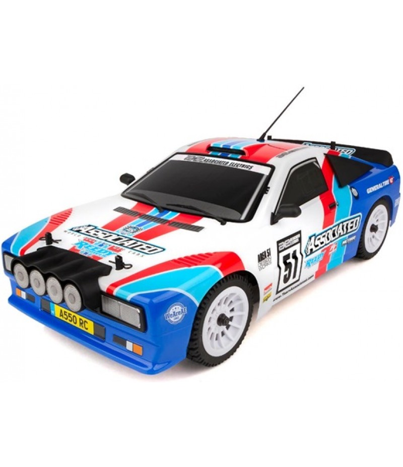 Team Associated Apex2 A550 Rally Sport RTR 1/10 Electric 4WD Rally Car w/2.4GHz Radio