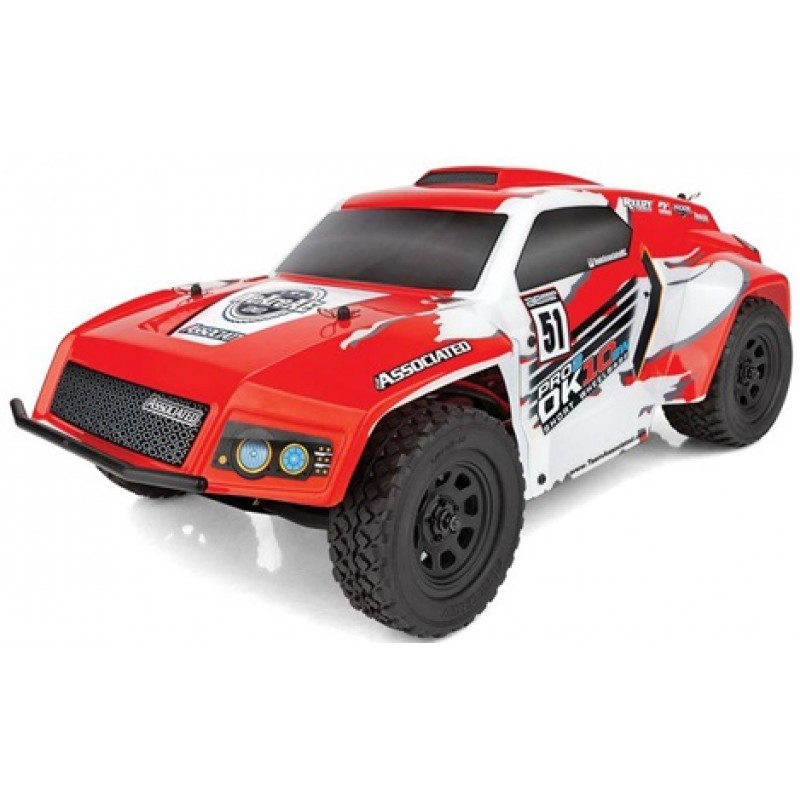 Team Associated Pro2 DK10SW 2WD 1/10 Brushless Dakar Rally Racer (Red) w/2.4GHz Radio System