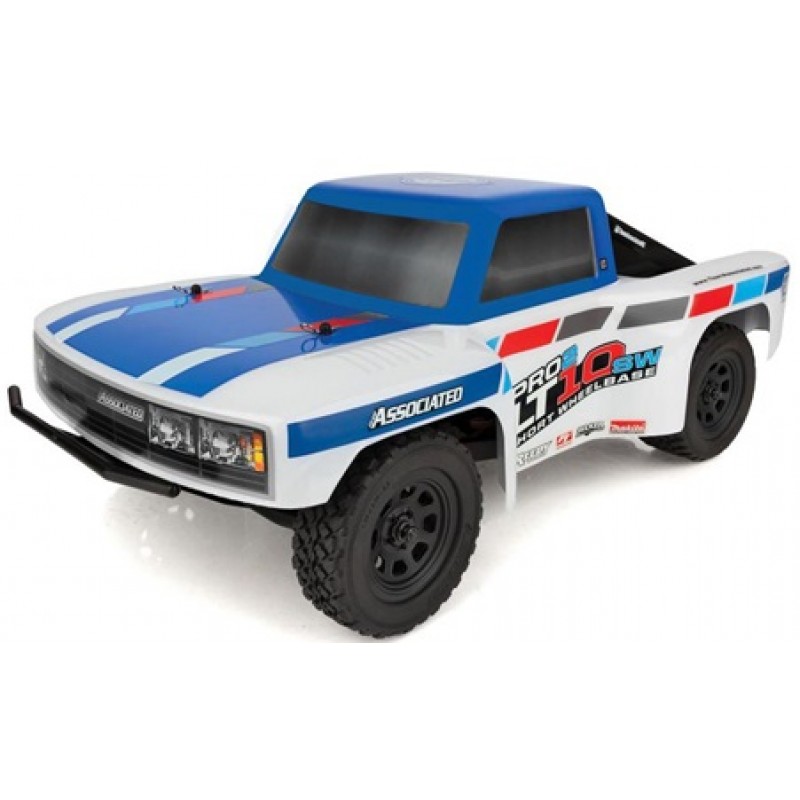 Team Associated Pro2 LT10SW 1/10 RTR 2WD Brushless Short Course Truck (Blue/White) w/2.4GHz Radio