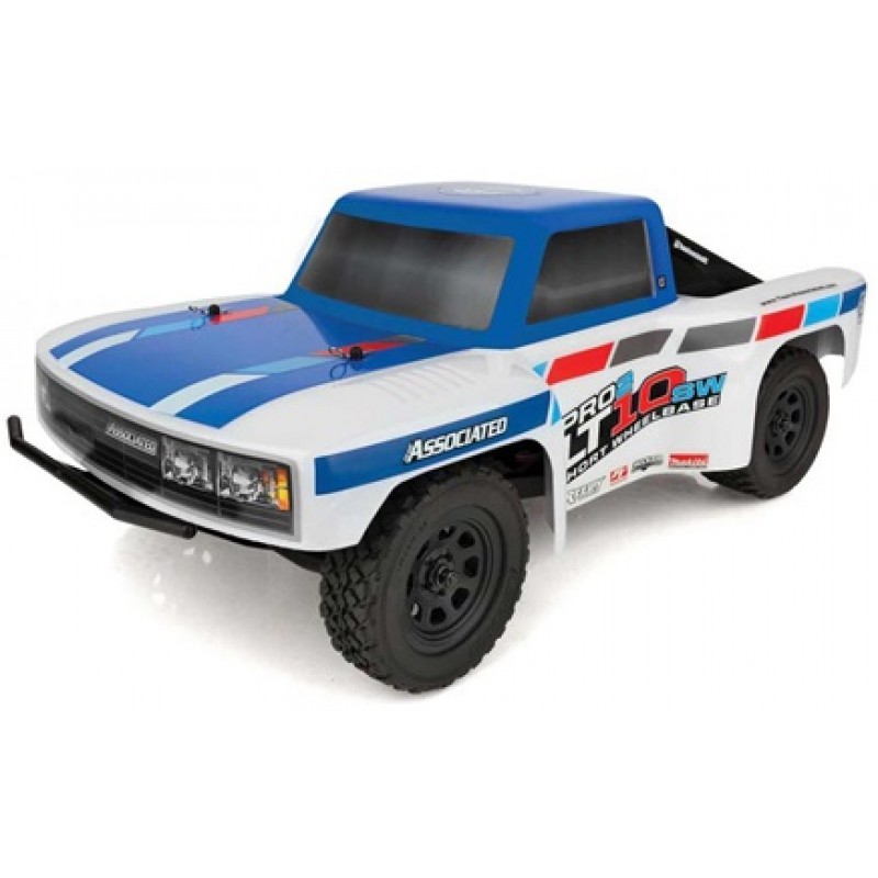 Team Associated Pro2 LT10SW 1/10 RTR 2WD Brushless Short Course Truck Combo (Blue/White) w/2.4GHz Radio, Battery & Charger