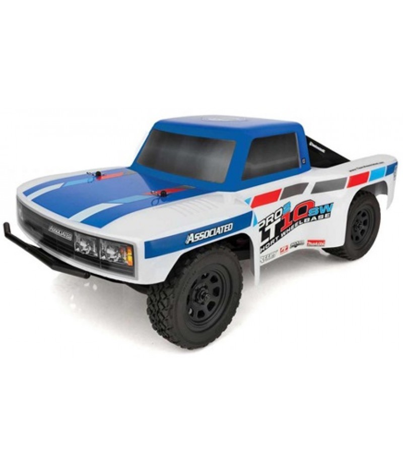 Team Associated Pro2 LT10SW 1/10 RTR 2WD Brushless Short Course Truck Combo (Blue/White) w/2.4GHz Radio, Battery & Charger