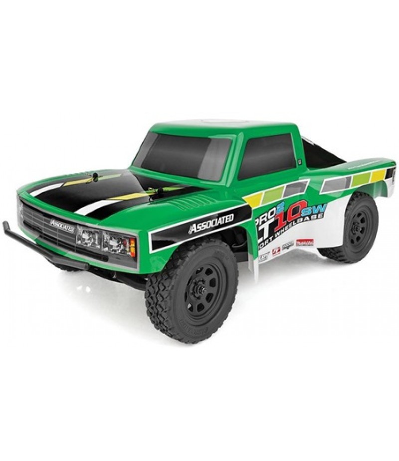 Team Associated Pro2 LT10SW 1/10 RTR 2WD Brushless Short Course Truck (Green) w/2.4GHz Radio