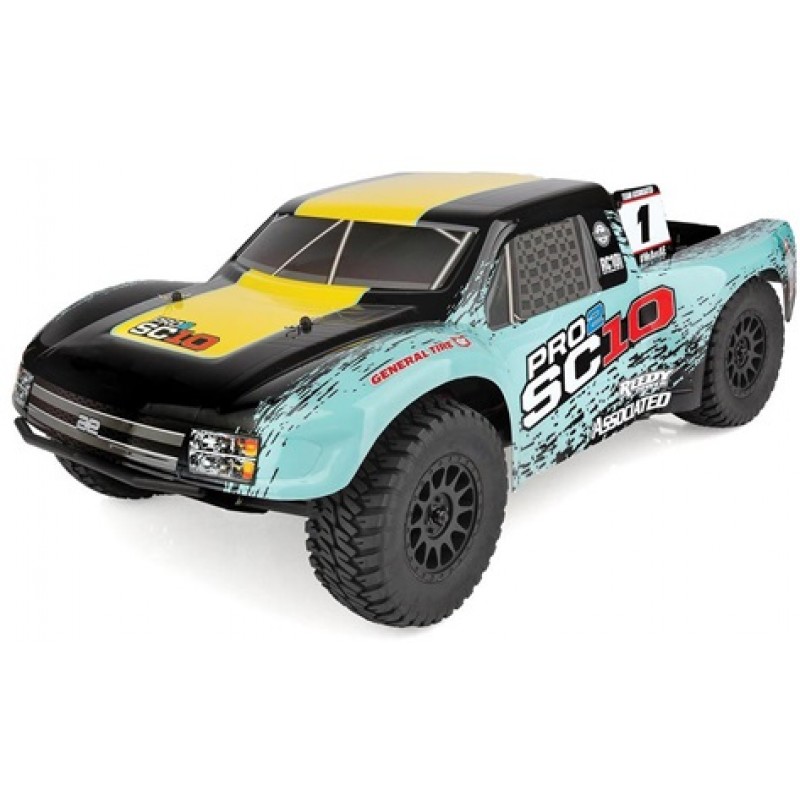 Team Associated Pro2 SC10 1/10 RTR 2WD Short Course Truck Combo (AE Team) w/2.4GHz Radio, Battery & Charger