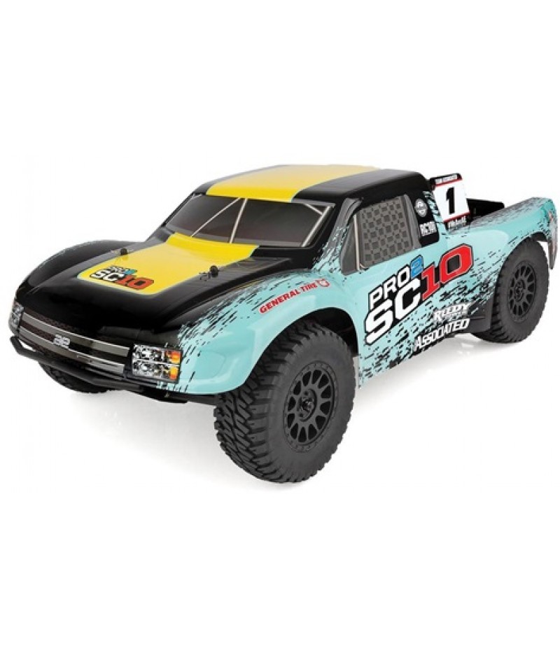 Team Associated Pro2 SC10 1/10 RTR 2WD Short Course Truck Combo (AE Team) w/2.4GHz Radio, Battery & Charger